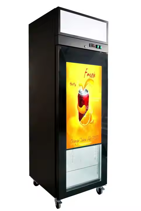 Ușa frigiderului digital translucid digital translucid LCD